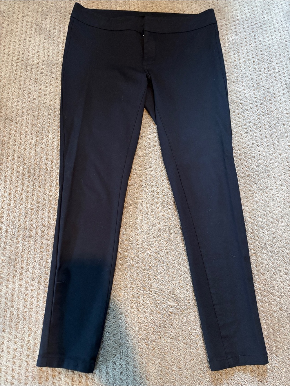 Black Jeggings - more structured and less casual.